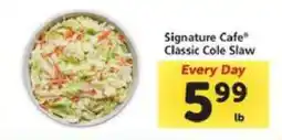 Safeway Signature Cafe Classic Cole Slaw offer