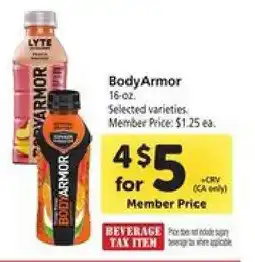 Safeway BODYARMOR offer