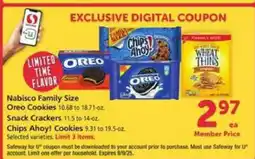 Safeway Nabisco Family Size offer