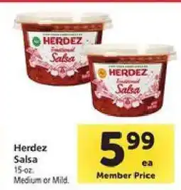 Safeway Herdez Salsa offer