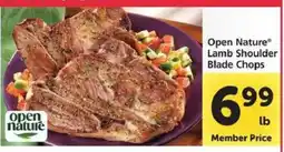 Safeway Open Nature Lamb Shoulder Blade Chops offer