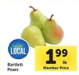 Safeway Bartlett Pears offer