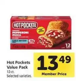 Safeway Hot Pockets Value Pack offer