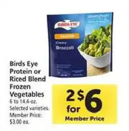 Safeway Birds Eye Protein or Riced Blend Frozen Vegetables offer