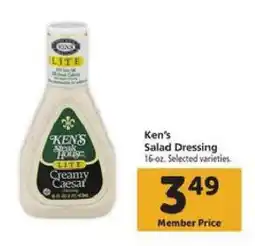 Safeway Ken's Salad Dressing offer