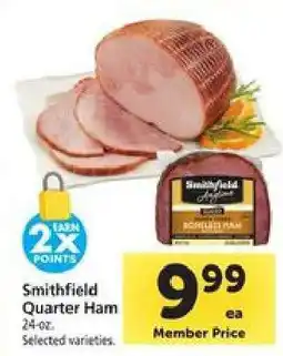 Safeway Smithfield Quarter Ham offer