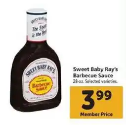 Safeway Sweet Baby Ray's Barbecue Sauce offer