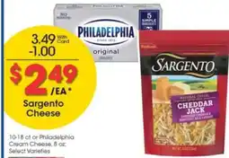 Kroger Sargento Cheese offer