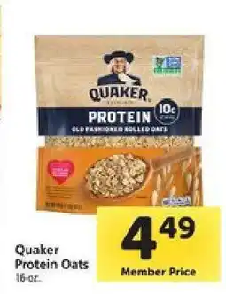 Safeway Quaker Protein Oats offer