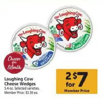 Safeway Laughing Cow Cheese Wedges offer