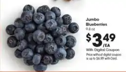 Kroger Jumbo Blueberries offer
