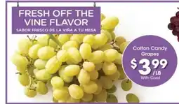 Kroger Cotton Candy Grapes offer
