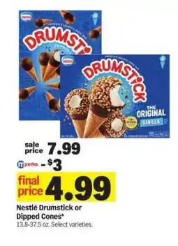Meijer Nestlé Drumstick or Dipped Cones offer