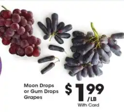 Kroger Moon Drops or Gum Drops Grapes offer