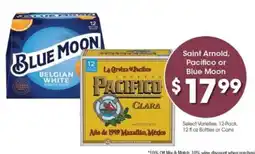 Kroger Saint Arnold, Pacifico or Blue Moon offer