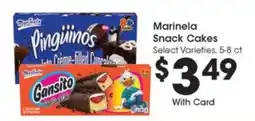 Kroger Marinela Snack Cakes offer