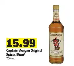 Meijer Captain Morgan Original Spiced Rum offer