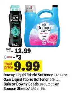 Meijer Downy Liquid Fabric Softener offer