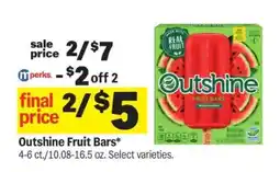 Meijer Outshine Fruit Bars offer