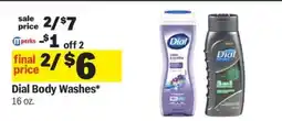 Meijer Dial Body Washes offer