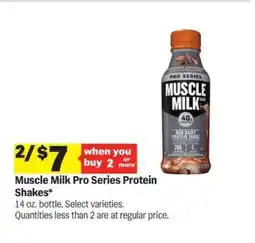 Meijer Muscle Milk Pro Series Protein Shakes offer