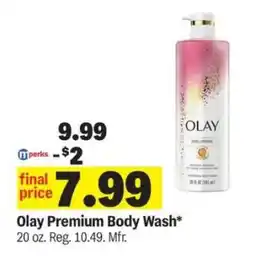 Meijer Olay Premium Body Wash offer