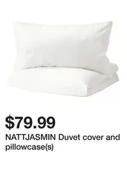 Ikea NATTJASMIN Duvet cover and pillowcase(s) offer