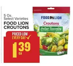 Food Lion FOOD LION CROUTONS offer