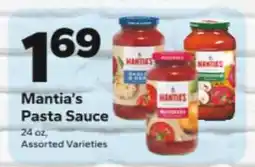 Save a Lot Mantia's Pasta Sauce offer
