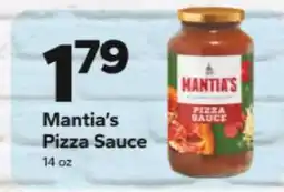 Save a Lot Mantia's Pizza Sauce offer