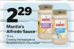 Save a Lot Mantia's Alfredo Sauce offer