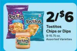 Save a Lot Tostitos Chips or Dips offer