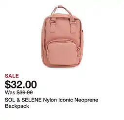 Marshalls SOL & SELENE Nylon Iconic Neoprene Backpack offer