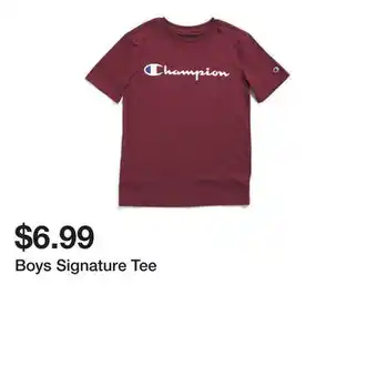 Marshalls Boys Signature Tee offer