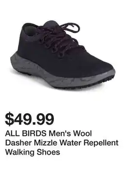 Marshalls ALL BIRDS Men's Wool Dasher Mizzle Water Repellent Walking Shoes offer
