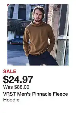 Dick's Sporting Goods VRST Men's Pinnacle Fleece Hoodie offer