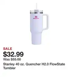 Dick's Sporting Goods Stanley 40 oz. Quencher H2.0 FlowState Tumbler offer