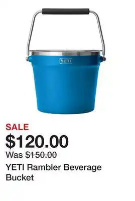 Dick's Sporting Goods YETI Rambler Beverage Bucket offer