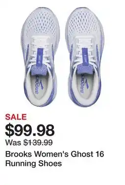 Dick's Sporting Goods Brooks Women's Ghost 16 Running Shoes offer