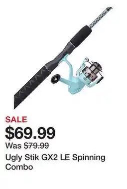 Dick's Sporting Goods Ugly Stik GX2 LE Spinning Combo offer