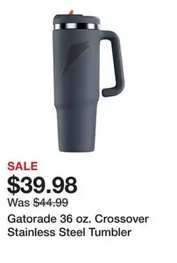 Dick's Sporting Goods Gatorade 36 oz. Crossover Stainless Steel Tumbler offer