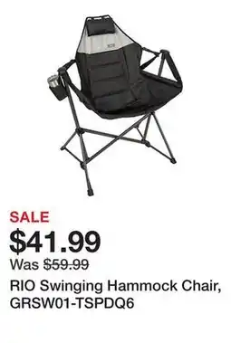 Tractor Supply Company RIO Swinging Hammock Chair, GRSW01-TSPDQ6 offer