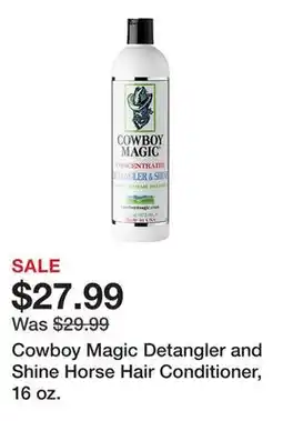 Tractor Supply Company Cowboy Magic Detangler and Shine Horse Hair Conditioner, 16 oz offer