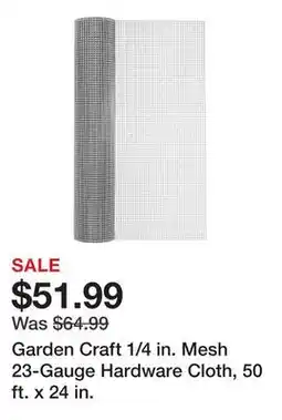 Tractor Supply Company Garden Craft 1/4 in. Mesh 23-Gauge Hardware Cloth, 50 ft. x 24 in offer