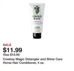 Tractor Supply Company Cowboy Magic Detangler and Shine Care Horse Hair Conditioner, 4 oz offer