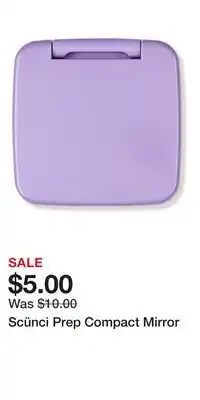 Ulta Beauty Scünci Prep Compact Mirror offer