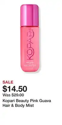 Ulta Beauty Kopari Beauty Pink Guava Hair & Body Mist offer