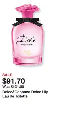 Ulta Beauty Dolce&Gabbana Dolce Lily Eau de Toilette offer