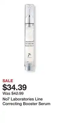 Ulta Beauty No7 Laboratories Line Correcting Booster Serum offer