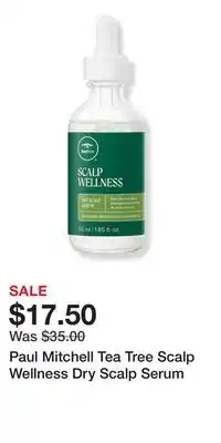 Ulta Beauty Paul Mitchell Tea Tree Scalp Wellness Dry Scalp Serum offer